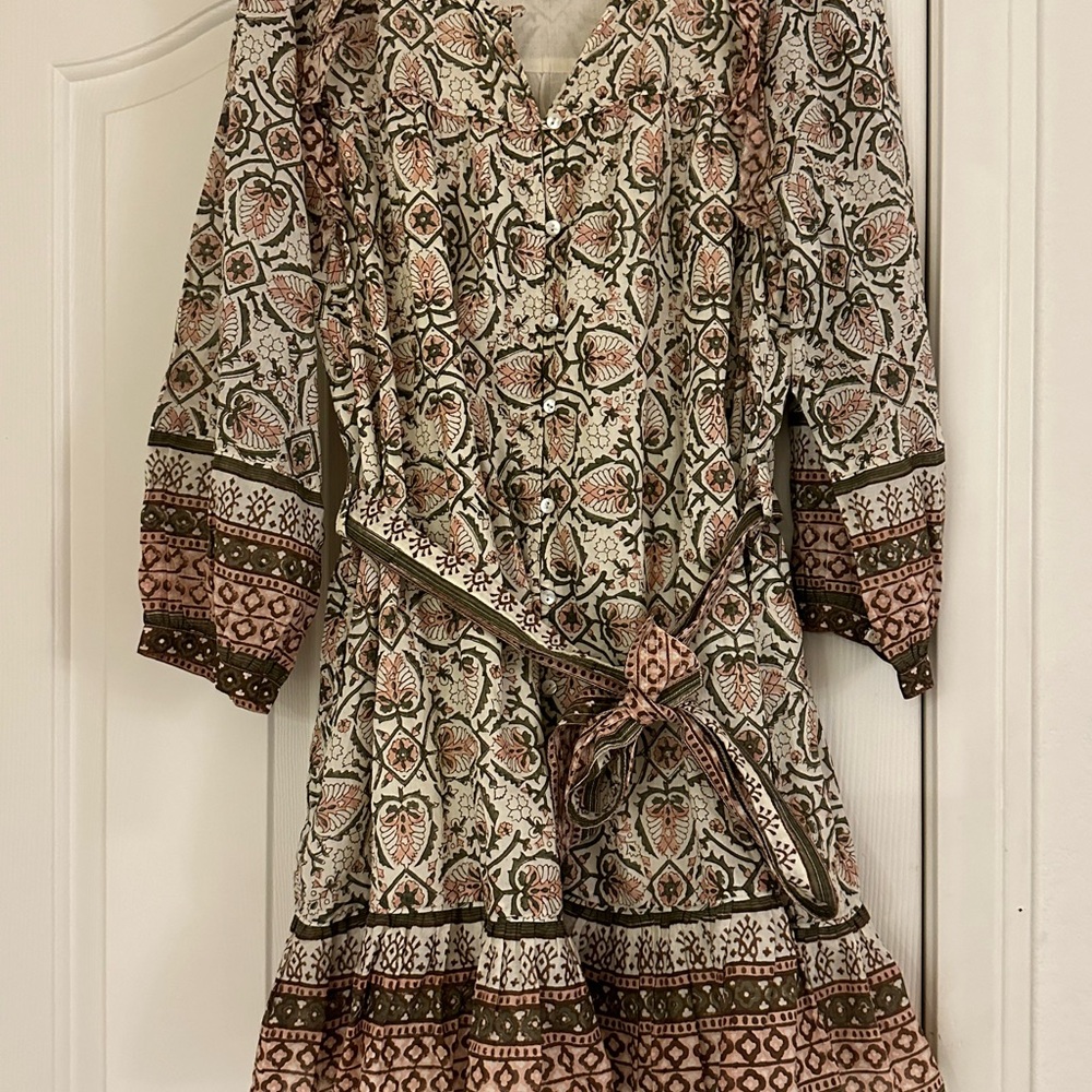 Cleobella block print swing mini